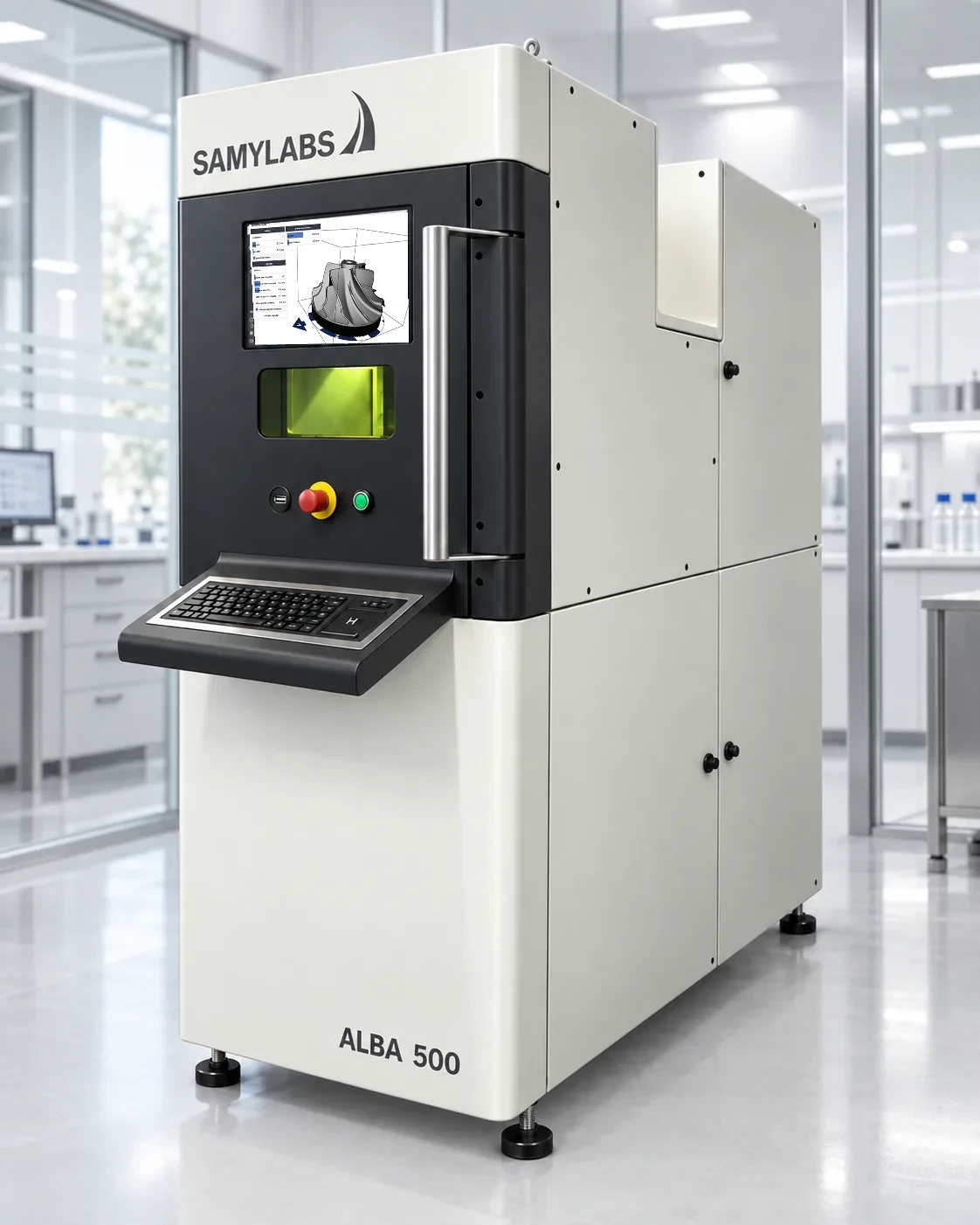 ALBA 500 instalada con su unidad auxiliar