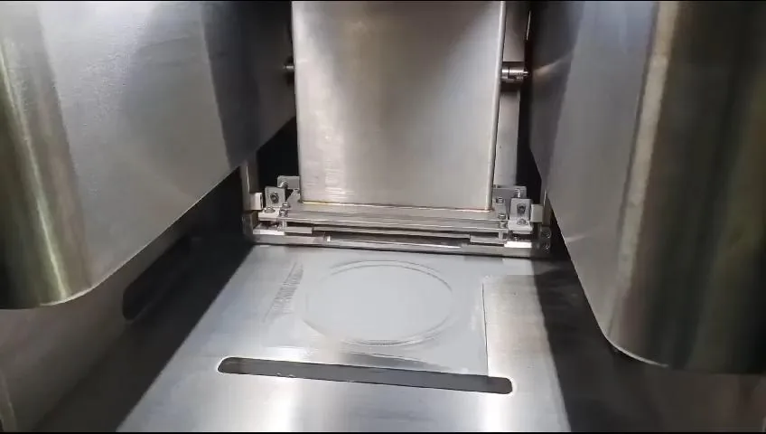 Interior of the ALBA 300 build chamber