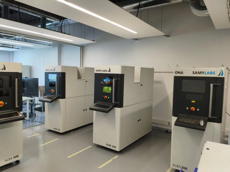 Sala de máquinas de Samylabs