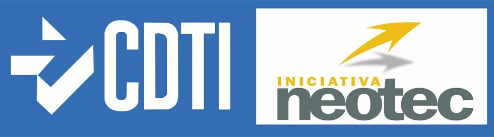 Logotipos del CDTI y de la iniciativa NEOTEC